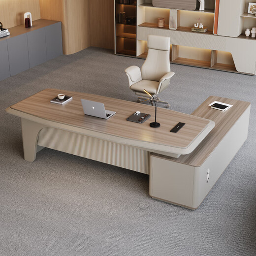 Semphia boss desk simple manager desk light luxury president desk high-end chairman desk leadership desk