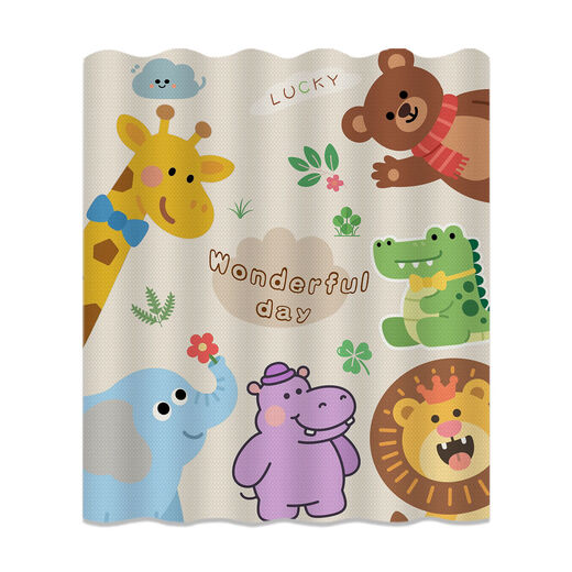 Jiyunmao small window full blackout curtains customized bedroom no-punch installation telescopic rod children's room bay window sun protection curtains antique flowers thickened full blackout set - with no-punch rod supports customized pattern size, please contact customer service