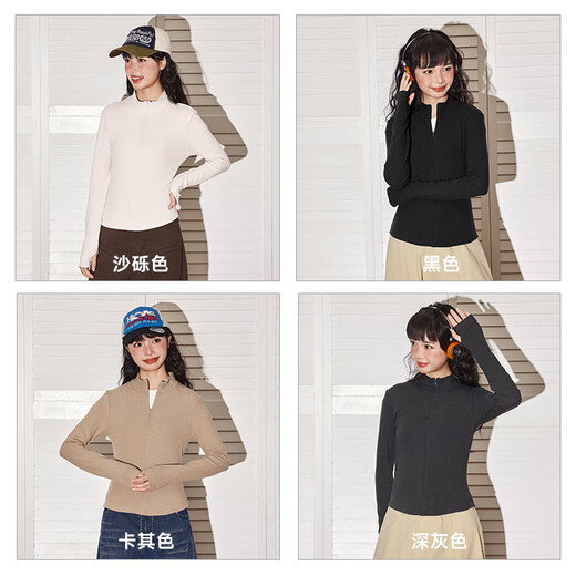 TonLion bottoming shirt women's thin velvet half turtleneck 7A antibacterial long sleeve autumn and winter new half zipper design warm top