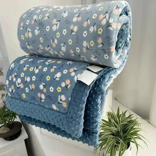 Fantasy baby milk velvet beanie air conditioning quilt spring autumn quilt winter quilt single double children's blanket Biye kt cat-moyi winter quilt 150x200cm (about 5.5Jin Jin is equal to 0.5kg)