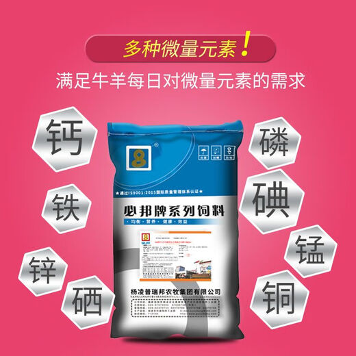 Bibang 5% cattle and sheep premix breeding ewe fattening feed cow compound additive trace elements for breeding sheep 5% cow premix 9265