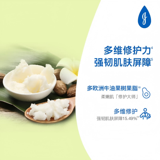 Johnson's Children's Avocado Cream 61.8g Youth Moisturizing Skin Care Autumn and Winter Hydrating Anti-Dry Crack New Year's Gift