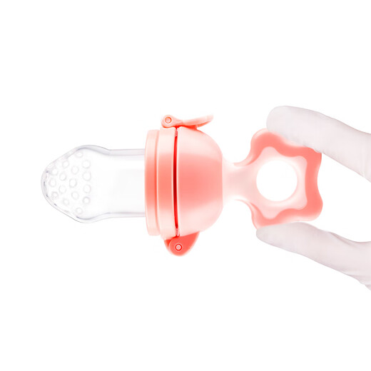 Little White Bear Bite Bite Food Feeder Fruit Bite Bag Baby Food Trainer Mist Powder (Free Mesh Bag Small 6 Months - 1 | Old 6 Months - 2)