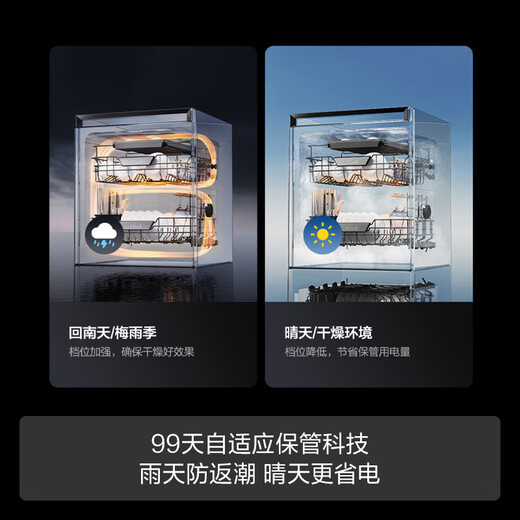 FOTILE Dishwasher 02-V16 Embedded V Series Dishwasher 19 Sets Large Capacity Independent Steam Sterilization Patented High-Energy Bubble Wash First-Class Water Efficiency 20% Subsidy White 02-B-V16