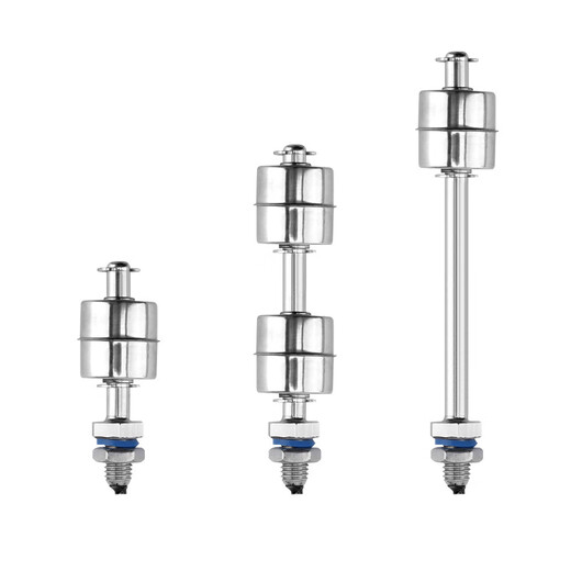 Ilaike high temperature resistant 304 stainless steel small float switch water tower water level automatic liquid level controller sensor 350mm single ball 220V