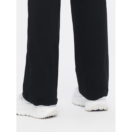 BOSIDENG's new style down pants for women, high-waisted slimming wide-leg flared trousers B40147042ZB oatmeal color 7185 M 165_70A