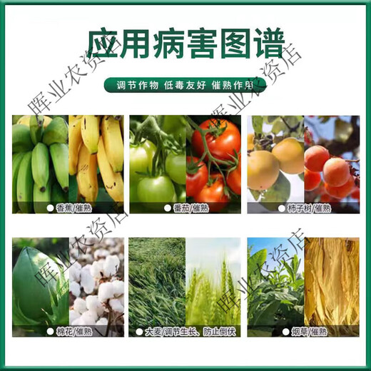 Anmeifu ethephon ripening agent rice regulator growth tobacco tomato persimmon banana fruit ripening agent 1000g