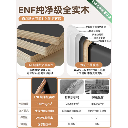 Fat Donglai's same style French retro dressing table for bedroom, mid-century style home wall-mounted solid wood legs, American black dressing table glass, 1.2m solid wood dressing table + round stool, retro high-end black + five-proof skin-feel cabinet, tempered glass countertop + countertop touch light x door-to-door installation