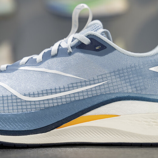 Li Ning Chitu 7 PRO running shoes 2025 new men's lightweight high rebound racing training running shoes ARPV025 Clearance Blue/Crown Blue-3 42