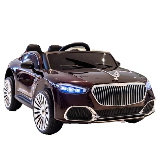 Other electric vehicles, four-wheeled vehicles, men and women, children, babies, Mercedes-Benz toy cars, can sit on people, remote control stroller, rechargeable children, painted red dual-drive, 12V4.5A explosion-proof battery + leather seat, electric drive