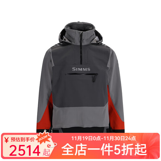 SIMMS 25 models of SPLASH CAST assault jacket 13574 fishing suit, windproof, rainproof and warm fishing suit 25 models of PG-13574-SPLASH assault jacket M