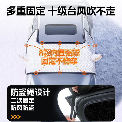 Jie Kefan is suitable for Mercedes-Benz C260L GLC car front windshield E300L antifreeze cover GLB winter snow cover GLE GLC