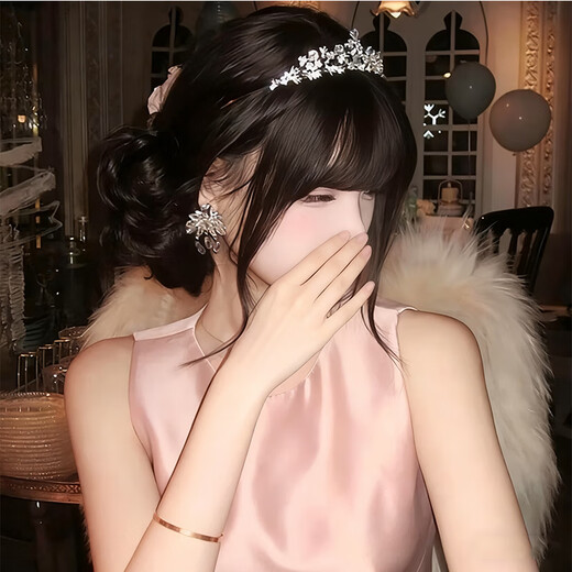 BBS Birthday Crown Bridal Hairband Photography Props 18 Years Old Adult Gift Princess Proposal Certificate Flowery Sparkling Diamond 14cm