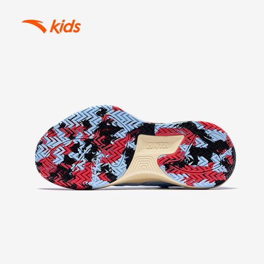 ANTA children's sports shoes for boys 2026 spring wear-resistant cushioning low-top new cement basketball shoes A12611102