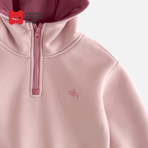 Uncle Hao's children's products are in stock, plus velvet, new autumn and winter 2025 fashionable Korean style trendy girls plus velvet sweatshirt, pink 100 52