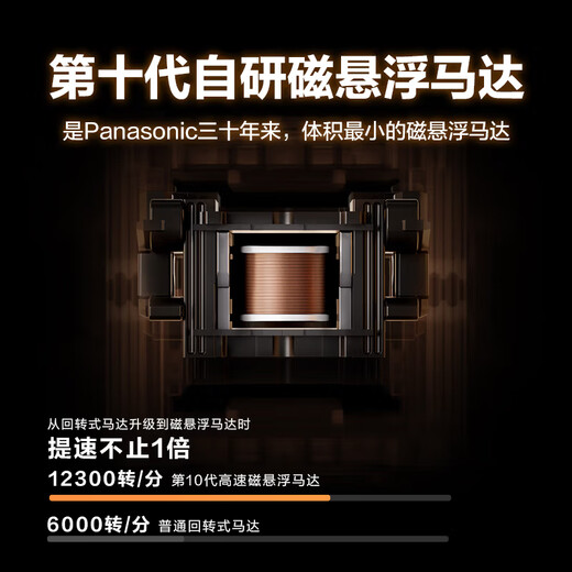 Panasonic Air Electric Shaver Portable Imported Maglev Upgraded Alloy Slim Reciprocating Electric Shaver Type-c New Year Gift for Boys TM22 Birthday Gift