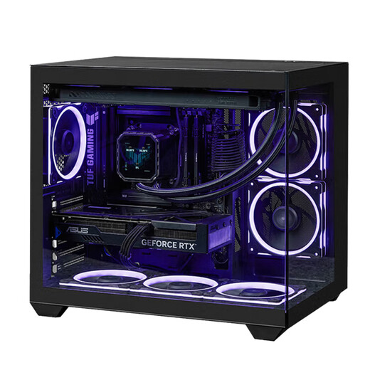 ASUS family bucket Ryzen R5 9500F/9600X/5060TI/5070 assembly computer e-sports game design rendering editing sea view room DIY assembly machine configuration nine 9600X/RTX5060 8G