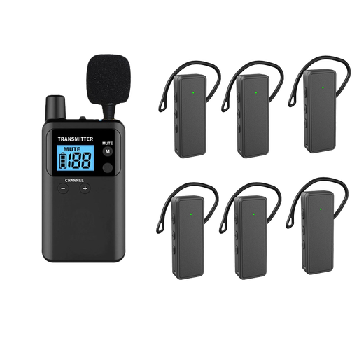 Landscape interpreter one-to-many set, main and deputy lecturer, government and enterprise reception, enterprise exhibition hall, scenic spot wireless interpreter, S721 model, 1 lecture, 50 people can listen