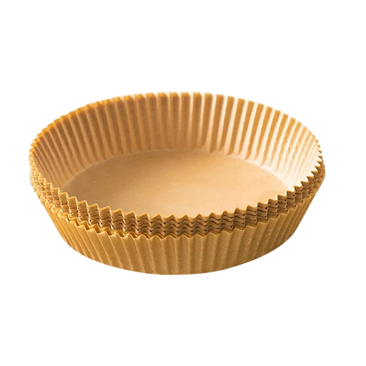 Supor air fryer oven silicone paper plate special baking food grade oil paper disposable baking paper large silicone paper plate 20cmx4.5cm-100 sheets