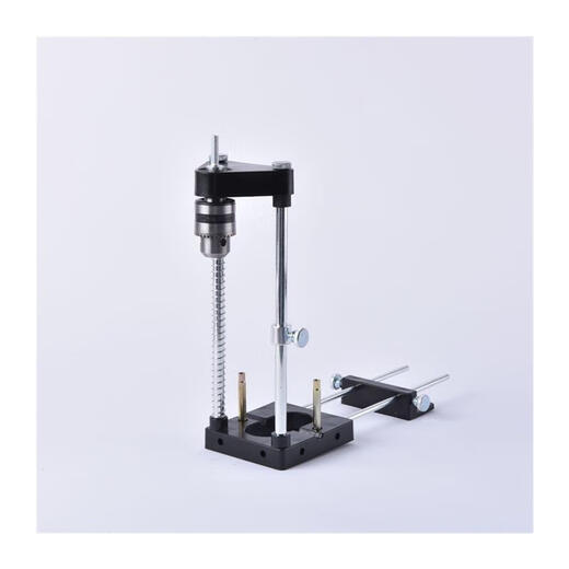 Woodworking brick hole locator bracket electric drill adjustable vertical hole punch precise positioning drilling auxiliary tool locator aluminum alloy version