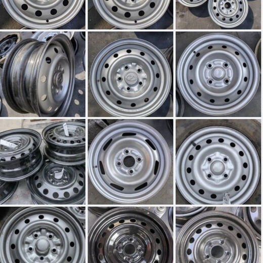 Litian wheel hub Changan Wuling Jinbei BYD Chery Geely Dongfeng Volkswagen Poussin Jetta and other iron wheels 14-inch Jetta Santana five holes