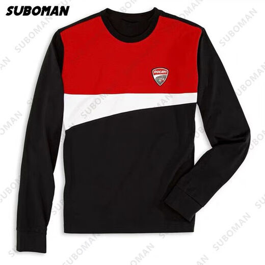 Ducati Summer 2023 Motorcycle Off-Road Riding Suit Downhill Suit Mountain Racing Sports Sun Protection Long Sleeve Yellow S