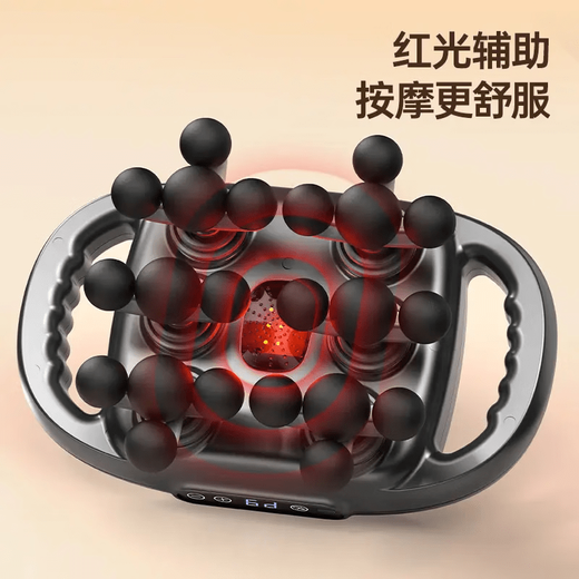 TRUVOER German fascia gun cervical membrane gun level muscle deep massage 22-head muscle massager multi-functional fully automatic whole-body fascia massager home multi-starry sky gray 16-head fascia gun