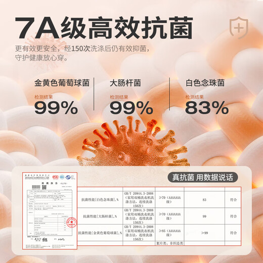 Septwolves 7A Antibacterial Plus Velvet Sweatshirt Men's Winter Warm Casual Men's Top Black Gray XL