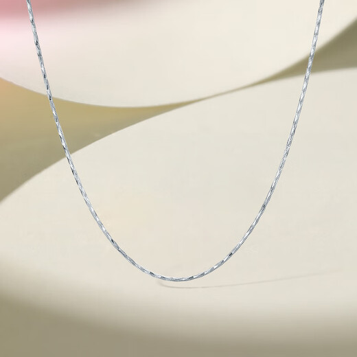 Saturday Fu PT950 platinum necklace women's clavicle chain platinum chain birthday gift B0520895 about 4.63g 45cm