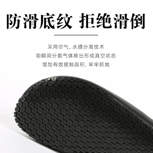 Lao Meihua sheep wool loafers winter home shoes warm and thickened comfortable non-slip fashionable soft sole black 41