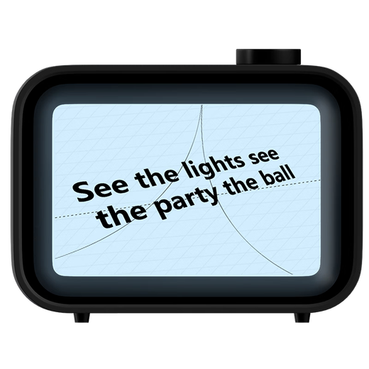 CC&JBL black gift box double-sided suspended lyrics audio transparent subtitles wireless bluetooth speaker internet celebrity home HIFI creative girl birthday gift boy gift national subsidy