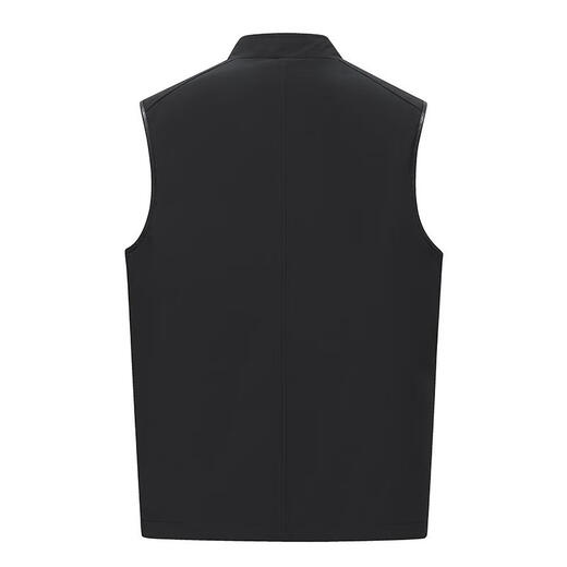 DETOUR international first-line brand mink vest silver orchid mink sleeveless men's vest double-sided fur vest winter fur black L 170 regular 110-125 Jin Jin equals 0.5 kg to wear