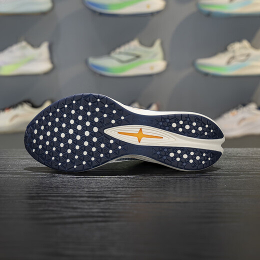 Li Ning Chitu 7 PRO running shoes 2025 new men's lightweight high rebound racing training running shoes ARPV025 Clearance Blue/Crown Blue-3 42