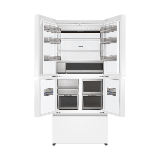 Casarte national subsidy zero embedded refrigerator household multi-door French four-door air-cooled frost-free household frequency conversion energy-saving 594mm ultra-thin bottom front cooling new F+ five-door automatic ice machine 520L