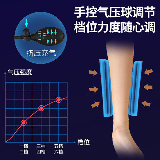 Hangke arm massager electric wrist slimming hand vibration hot compress protector elbow joint pain kneading heating press flagship model single gray