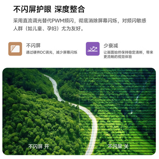 AOC显示器 23.8英寸 144Hz高刷 办公游戏 电脑显示屏幕 硬件低蓝光 台式拓展笔记本外接扩展屏24E11FN