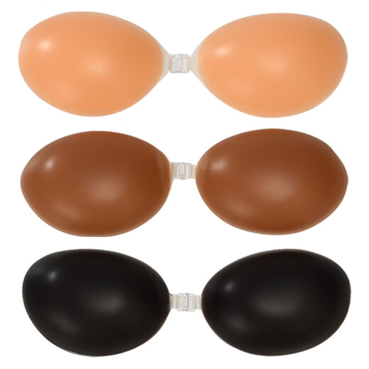 Maßgeschneiderter unsichtbarer Silikon-BH für große Brüste, dünnes schlaffes Brustpflaster, Silikon-BH-Patch, Hautfarbe, Masse A