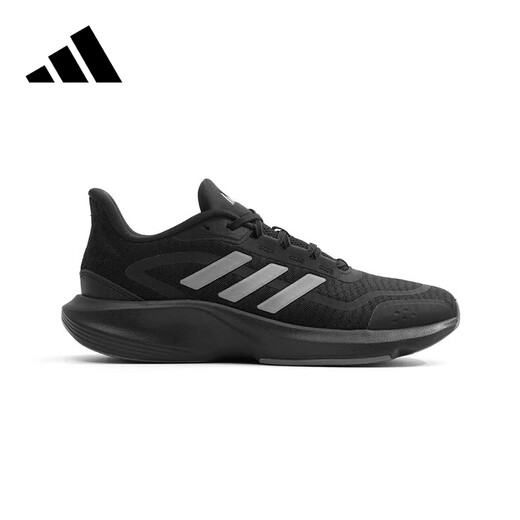 Adidas Men's Running Shoes Fall and Winter Black Warrior Outdoor Lightweight Wear-Resistant Breathable Casual Travel Sports Shoes Black 43