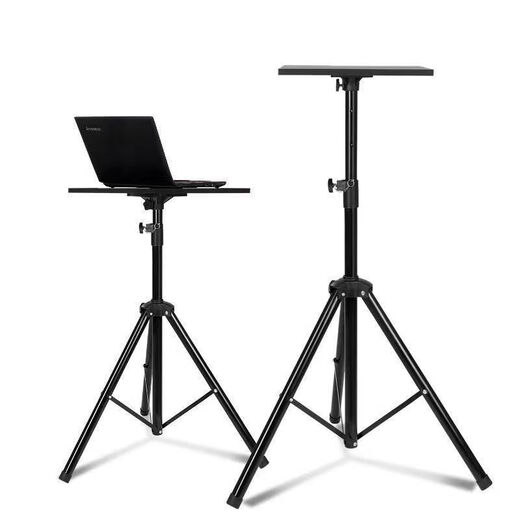 Le Yugong Laptop Floor Stand Standing Work Outdoor Live Broadcast Adjustable Lift Slotless Stand Flat 1 Point 8100-180+Cardless Slot Cup Holder+Desktop Rocker Arm with Mobile Phone Clip