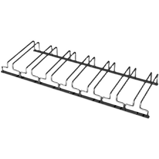 Jieyunmao simple red wine glass holder upside down household goblet holder hanging creative wine cabinet wine glass display rack hanging cup rack 6 slots long 66.5cm deep 28cm black