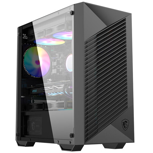 MSI AMD Ryzen 5 5600/7650GRE/9060XT/5060 independent display desktop assembly machine game e-sports office delta mobile computer host DIY complete machine assembly configuration seven R5 5600+RTX5060