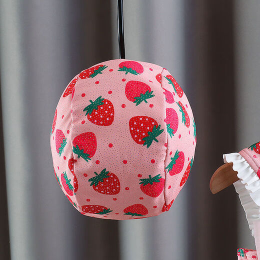 Wujiang Miaopin Children's Swimsuit Girls' One-piece 2025 New Baby Sun Protection Training Racing Girls Swimsuit Strawberry Suit-3319 No Hat 80 80cm