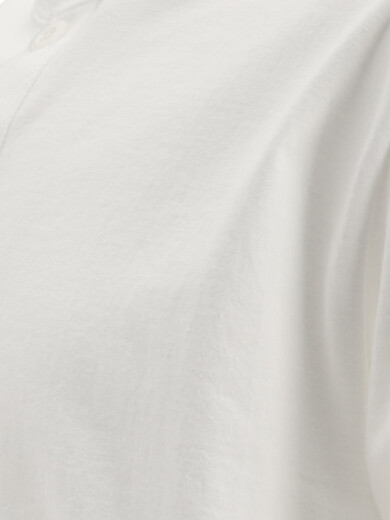 BEAMS PLUS2 piece henley shirt white S