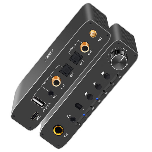 Ayin Bluetooth 5.3 receiver transmitter USB disk player fiber optic coaxial digital-to-analog conversion lossless computer sound card microphone karaoke audio DA310D