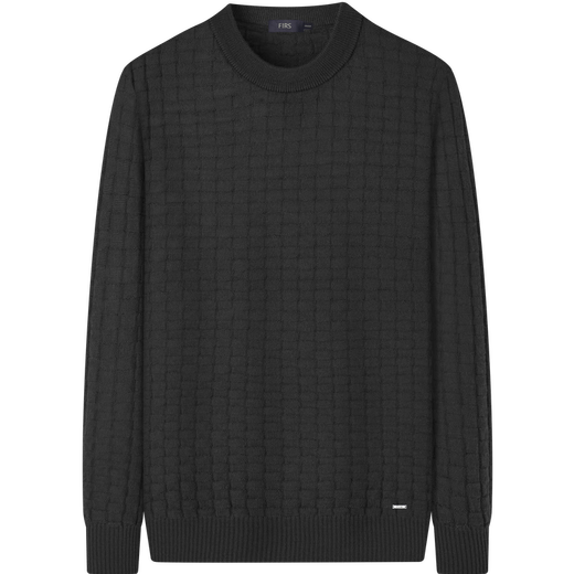 Shanshan Heavy Wool Autumn and Winter Retro Braided Warm Young and Middle-aged Business Wool Sweater Men's Sweater Knitwear