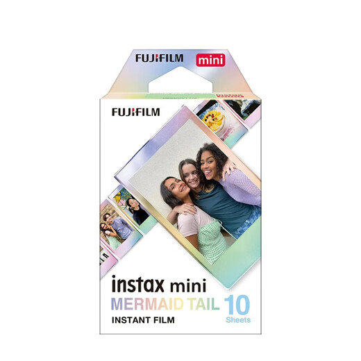 FUJIFILM INSTAX Polaroid mini white edge/lace photo paper suitable for mini7+ 11/12/40/41/99 Mermaid Tail