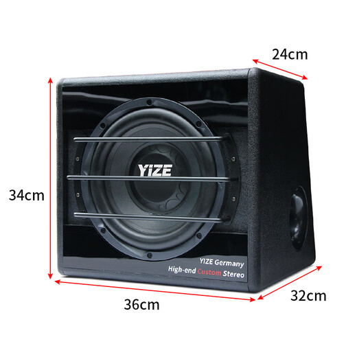 YIZE (YIZE) CAR Audio und CAR Subwoofer sind mit Stromverstärker ausgestattet. Der Autolautsprecher-Audio wird mit 10-Zoll-Subwoofer mit 10-V-Hochleistungs-102 (Aluminiumdraht + hoch bis niedrig) modifiziert.