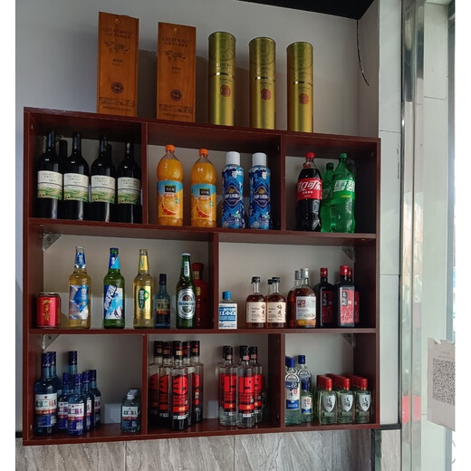 Zhong Zhanggui simple modern restaurant hotel wine cabinet wall-mounted wine cabinet bar integrated wall storage cabinet solid wood customization bar length 140 (no wine rack) no door