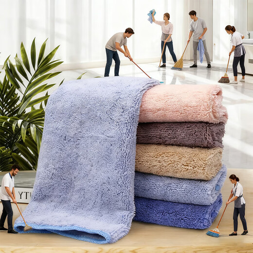 Sunode-style dishwashing cloth absorbs water, is not easy to shed, is not easy to stain oil, quick-drying scouring pad, lazy rag, medium size 8 pieces