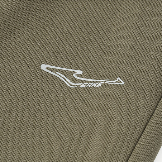 Hongxing Erke children's pants knitted trousers for boys and girls 2026 new pure cotton fashionable and comfortable sports pants for middle and large children boys black olive green 130